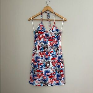 SHEIN x Pepsi Multicolor Graphic Dress